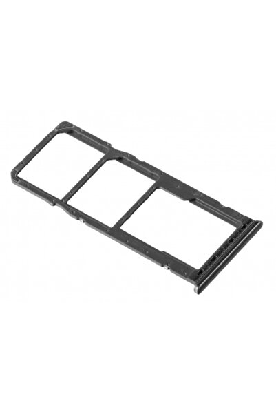 Aftermarket Suport cartelă SIM Samsung Galaxy A10 A105, Dual SIM, Negru