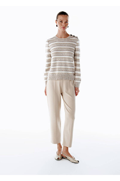 Knitss Triko Pantolon Bej