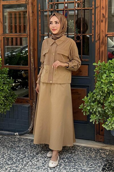 Kayra Etekli Takım KY-A25-76003 Bej