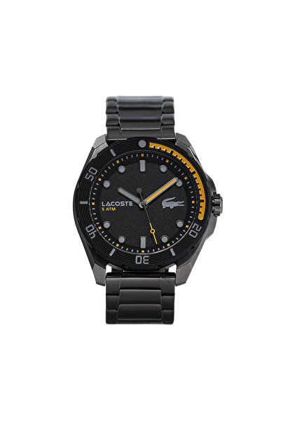 Lacoste Ανδρικό Ρολόι 2011288 Μαύρο