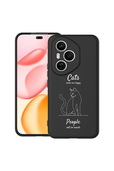 bestcase Carcasă antișoc pentru Honor 400 Pro cu design Pisicile mă fac feric...