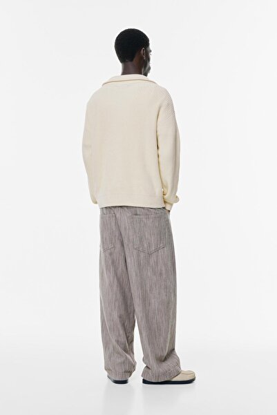 Pull & Bear Quarter-zip sweater