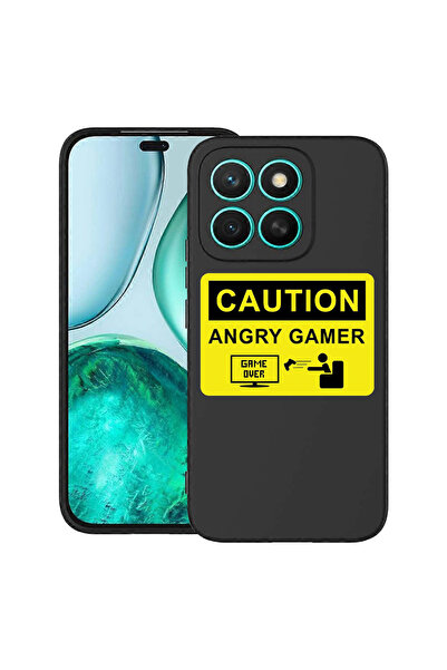 bestcase Husă premium din silicon pentru Xiaomi 15T, cu design Angry Gamer, 3...