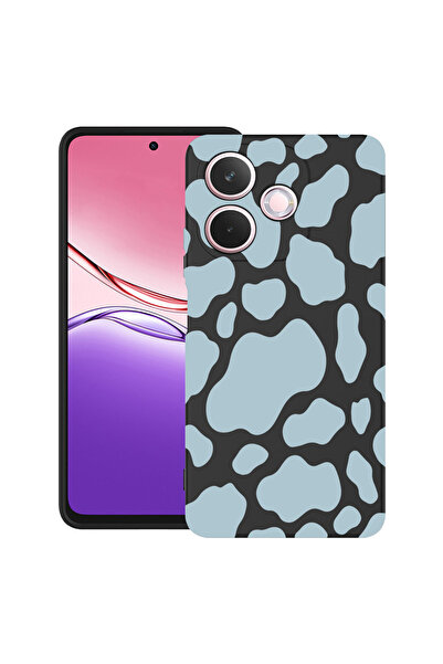 bestcase Удароустойчив калъф за OPPO A5 Pro 5G с дизайн „Синя крава“, 2043676...