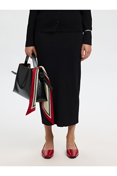 Selected Femme Midirock Viskosemix