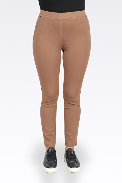 TOLGA SARAÇOĞLU 30169 CAMEL YÜKSEK BEL TOPARLAYICI TAYT