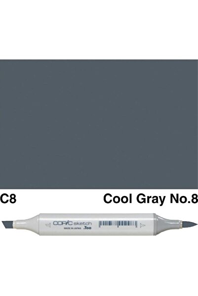Copic قلم رسم جرافيكي C-8 كول جراي رقم 7