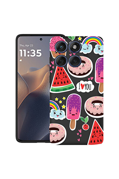 bestcase Husă antișoc pentru Motorola Edge 60 Pro cu design estival, 2043681 ...