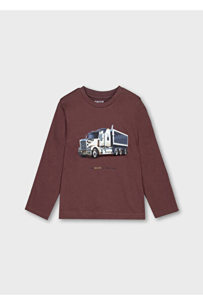 MAYORAL Момчешка блуза с дълъг ръкав и принт 4085