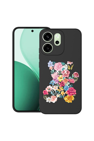 bestcase Carcasă antișoc pentru OPPO Reno14 F 5G cu design ursuleț de pluș în...