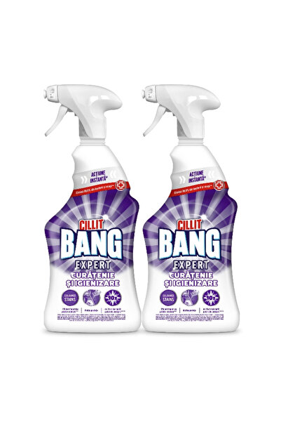 OEM Cillit Bang Chlorine-Based Disinfectant Pack Cleaning and Hygiene, 2x750 ml