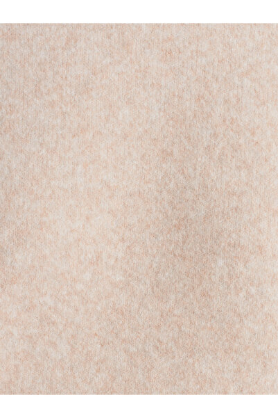 Dilvin 80115 Beli Lastikli Triko Etek-A.Bej Mel.