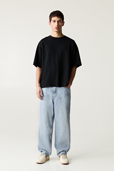 Pull & Bear Bol paça kot pantolon