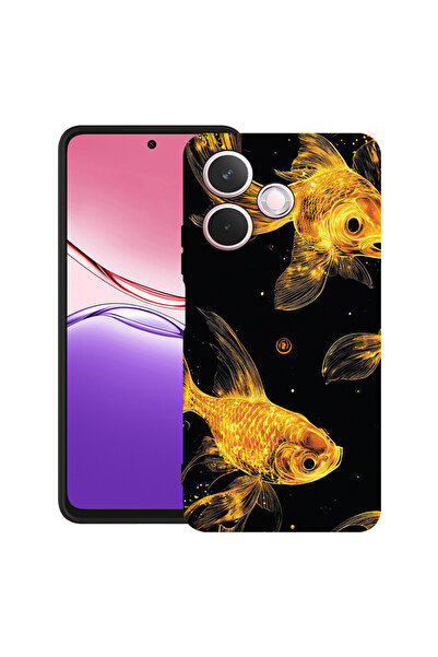 bestcase Carcasă antișoc pentru OPPO A5 Pro 5G cu design Peștișori aurii, 204...