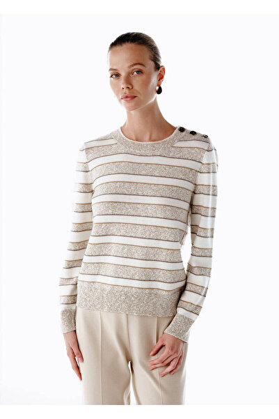 Knitss Shoulder Button Detailed Knitwear