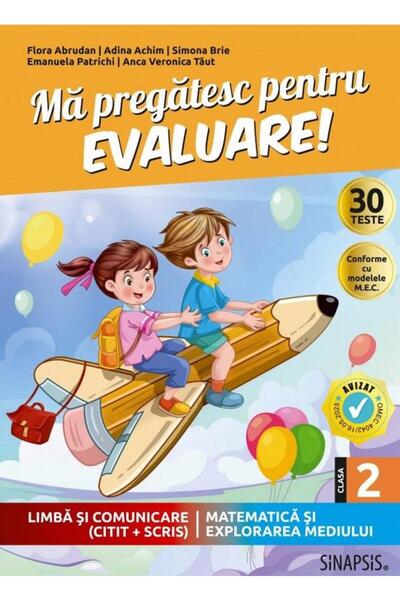 Editura Sinapsis Ma pregatesc pentru evaluare! Limba si comunicare.