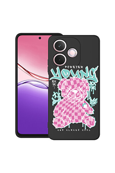 bestcase Carcasă antișoc pentru OPPO A5 Pro 5G cu design Ursuleț de pluș Fore...