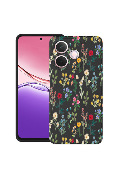 bestcase Carcasă antișoc pentru OPPO A5 Pro 5G cu design Flori de primăvară, ...