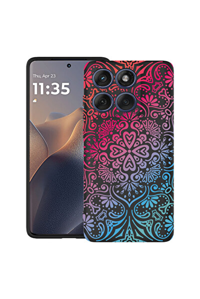 bestcase Carcasă antișoc pentru Motorola Edge 60 Pro cu design Mandala Color,...