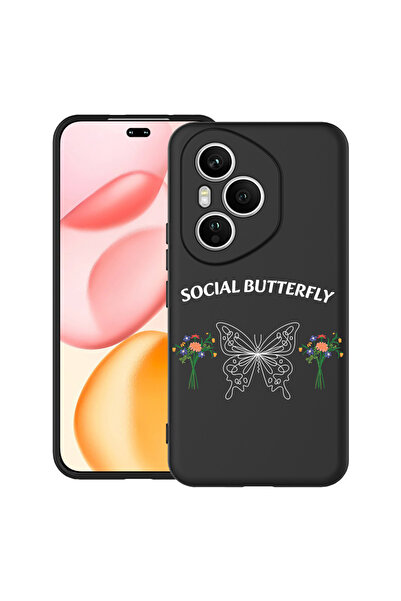 bestcase Carcasă antișoc pentru Honor 400 Pro cu design fluture social, 2043679 B 1888