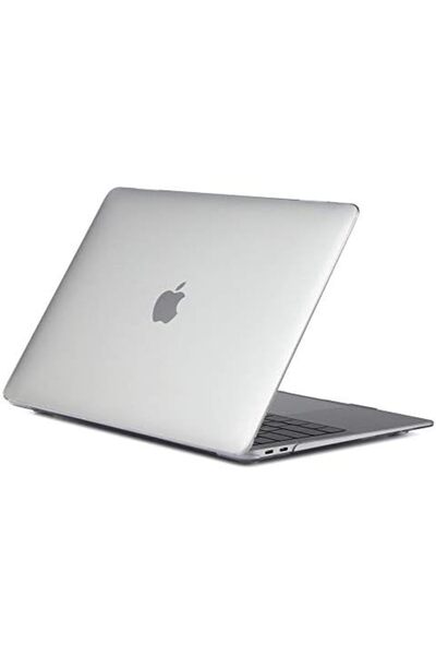 O Ozone جراب صلب لجهاز ماك بوك إير 13 بوصة، غطاء شبكي، غطاء بلاستيكي صلب واقٍ - شفاف