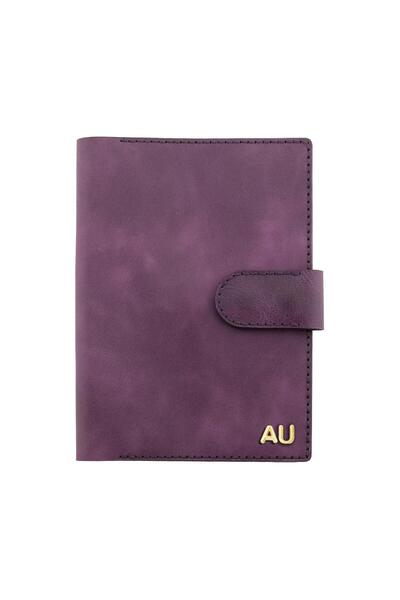 twingold A5 Notebook and Agenda Cover - 100% Rainbow Leather - Ko10001 - Purple