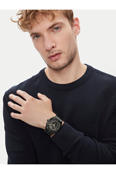 Police Ανδρικό Ρολόι PEWJG2110701 Μαύρο