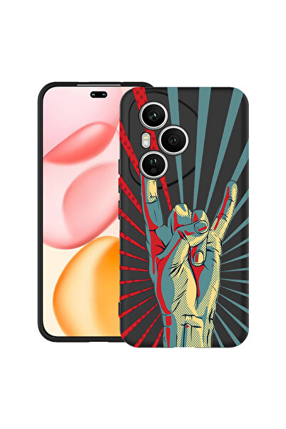 bestcase Carcasă antișoc pentru Honor 400 Pro cu design Rock Festival, 204367...