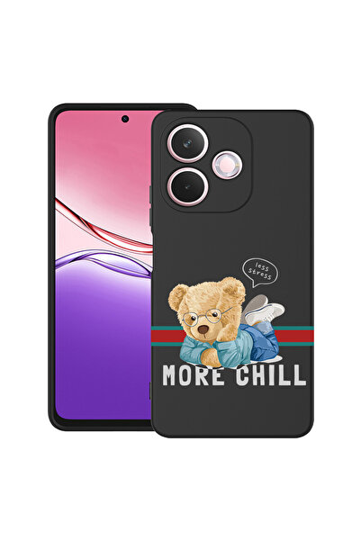 bestcase Αντικραδασμική θήκη για OPPO A5 Pro 5G με σχέδιο More Chill Teddy Be...