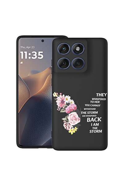 bestcase Anti Shock Case For Motorola Edge 60 Pro with Design Eu Sunt Furtuna, 2043681 B 1848