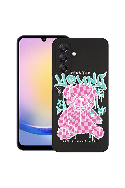 bestcase Carcasă ultra subțire TPU pentru Samsung Galaxy M56, Teddy Bear Forever Young, 2052007 B 1566
