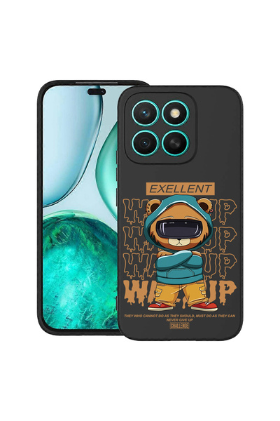 bestcase Anti Shock Case For Honor 400 Smart with Design Bear Exellent, 20436...