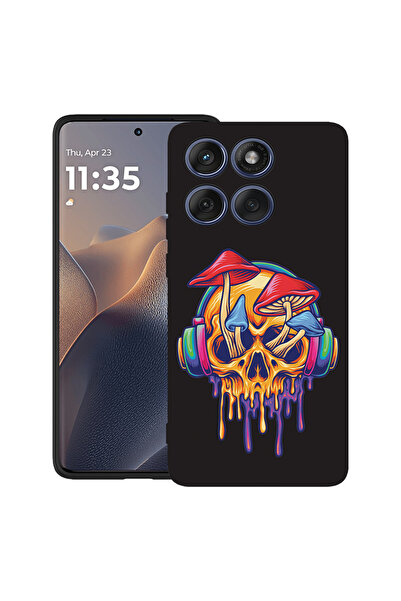 bestcase Carcasă antișoc pentru Motorola Edge 60 Pro cu design craniu-ciupercă, 2043681 B 1812