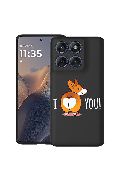 bestcase Husă antișoc pentru Motorola Edge 60 Pro cu design dulce cățeluș Emoji, 2043681 B 593