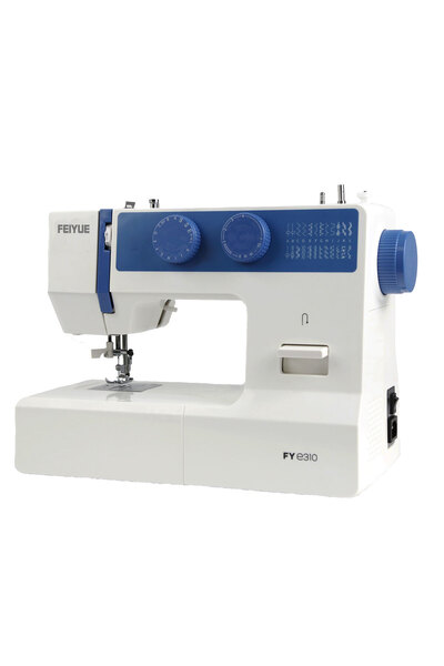 Feiyue FYe310 Household Sewing Machine with a Powerful Servo Motor Blue
