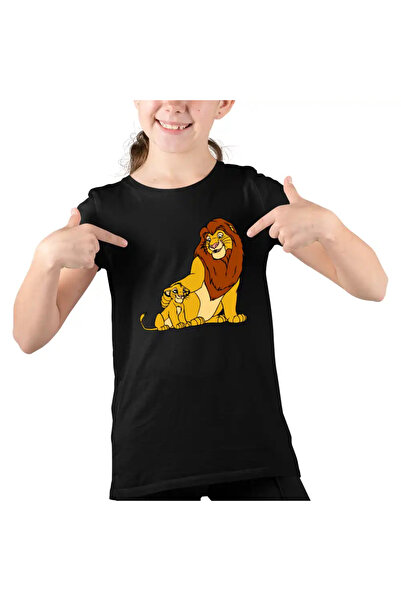 OEM Tricou Copii Fete Mufasa Simba Regele Leu Lion King