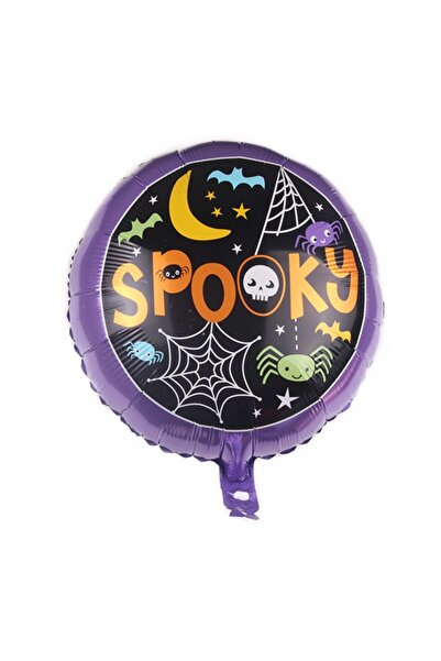 Flippy Set 5 Metallic Foil Balloons Flippy, Figurines, Halloween, Air/Helium, 65x49cm, 45 cm, Black