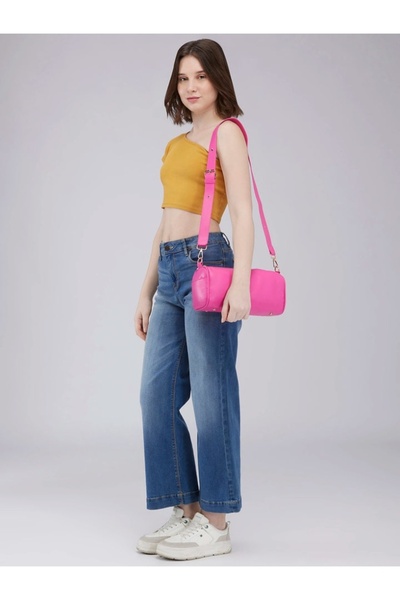 Caprese AVA CROSSBODY MEDIUM FUCHSIA