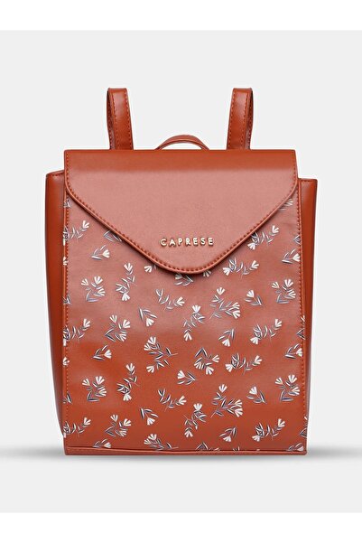 Caprese حقيبة ظهر ميريدا كبيرة باللون البني