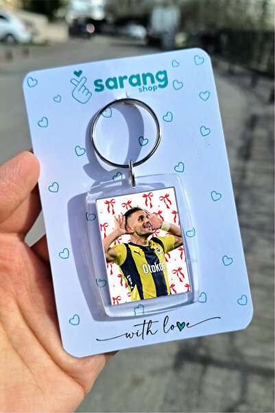 SARANG سلسلة مفاتيح شفافة مع صورة - دوسان تاديك FB