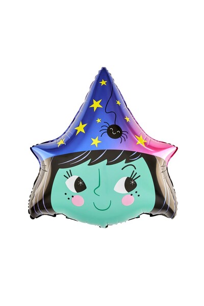 Flippy Halloween Balloons, Flippy, set 5 Balloons, made of aluminum foil, 30-40 cm, Multicolor