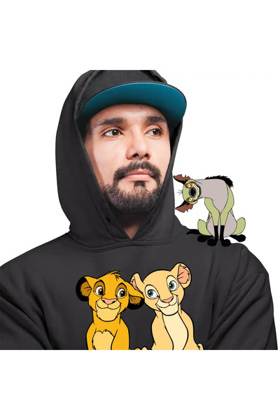 OEM Men's Hoodie Nala Simba Best Friends Lion King