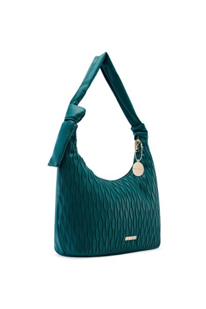 Caprese حقيبة شيلبي هوبو كبيرة باللون الأخضر الداكن