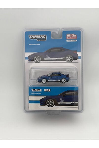 Tarmac Works 1/64 HKS Toyota GR86 Blue Metallic