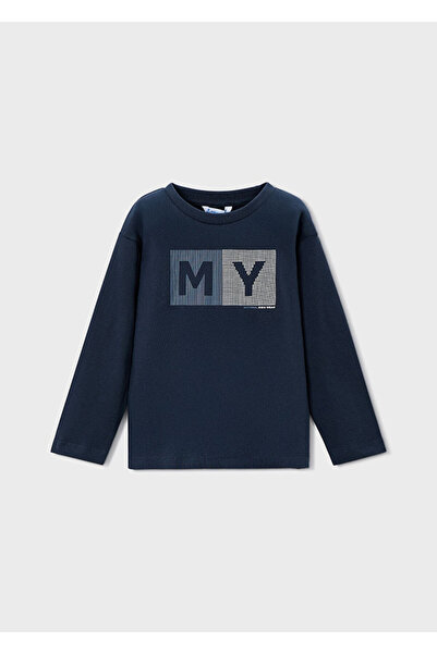 MAYORAL Boy's Basic Long Sleeve Printed T-Shirt 173