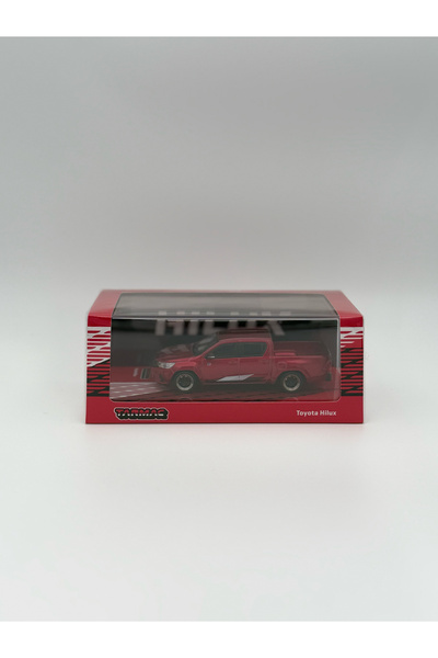 Tarmac Works 1/64 Toyota Hilux, red