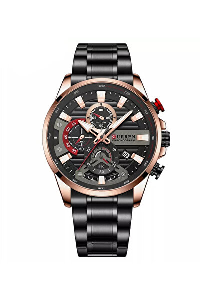 Curren 8415 Chrono Steel Band Men's Wristwatch