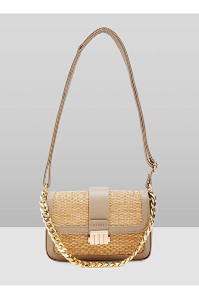 Caprese حقيبة جورجيا كروس بودي صغيرة بيج