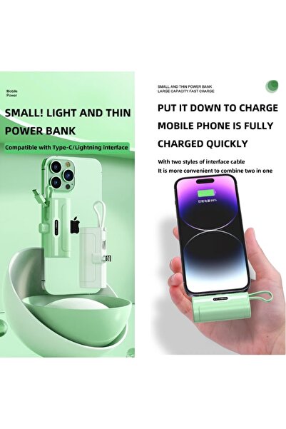 Generic 2025 New Generation Black Xinzhen Fast Charging All Smartphones Models & Type-C | 5000mAh