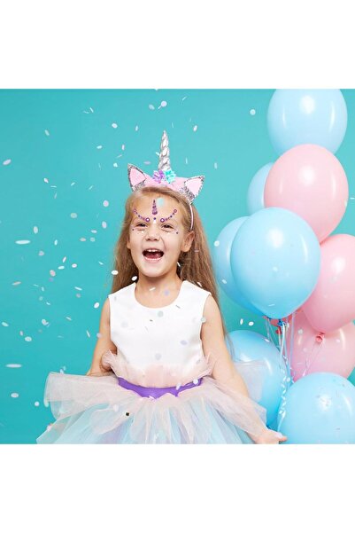 Flippy Temporary Face Sticker for Makeup – Unicorn Model, Multicolor